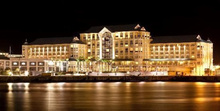 Table Bay Hotel at Night