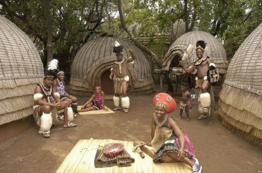 Learning About Tribal Life at Lesedi