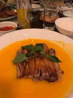 Sliced Duck in Mandarin Sauce