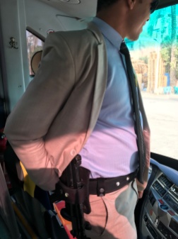 Private Security on Board Our Bus