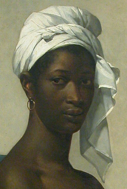 Portrait of a Black Woman at the Louvre