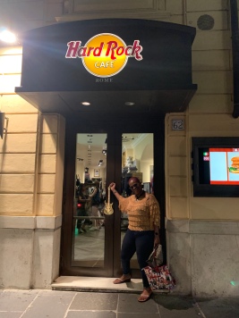 Briana at Hard Rock, Rome
