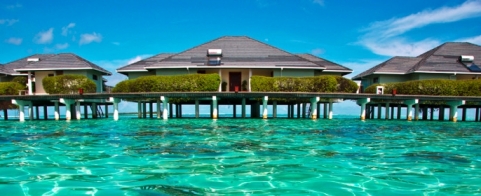 Over the water bungalow